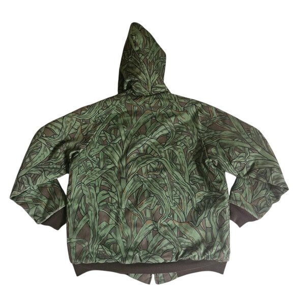 VTG Cornfield Camouflage Jacket Men’s SZ Medium USA Hunting Coat Gorpcore Bird - Picture 4 of 12